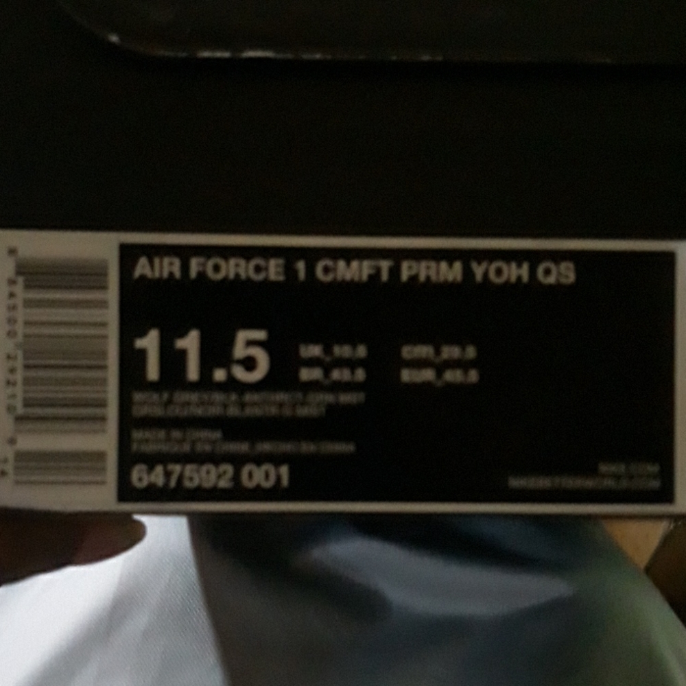 Air Force 1 CMFT PRM YOH QS